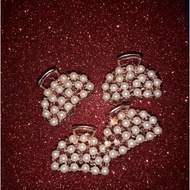 PEARL GOLD HAIR CLIP (CLAM)
