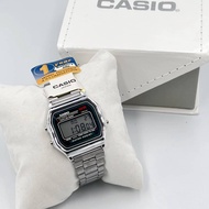 รุ่นยอดฮิต!!นาฬิกาข้อมือผู้หญิงแฟชั่น คาสิโอ สีใหม่ กันน้ำได้สายเลท สวยงาม ขนาด35mm. ฟรีถ่านสำรอง