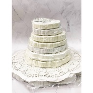 Paper Doyleys / Doyleys Paper / Dolly Paper / Kertas dolly - 3.5" / 4" / 4.5" / 5.5" / 6” (250pcs +-