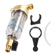 New Tech <br>Spin Down Sediment Filter Reusable Whole House Sediment Water Pre Filter 40-60 Micromet