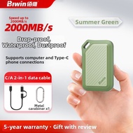 Biwin | Shatter-Resistant Fast Transfer Mac Compatible Portable SSD