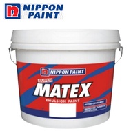 NIPPON SUPER MATEX / CAT DINDING / CAT AIR / CAT DALAM RUMAH / 7 Liter / CAT KAPUR / STANDARD COLORS