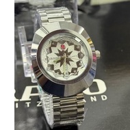 Rado Diastar day date Premium Quality Quartz Analog Stainless Steel Watches For Men's Jam Tangan Lel