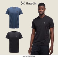 Haglofs Men's Lyocell H LOGO Organic Cotton Short Sleeve Top HL605153