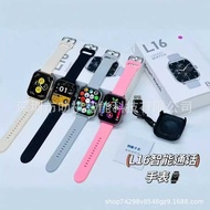Cross-Border Hot-selling L16 Smart Watch Bluetooth Call Information Reminder Sports Heart Rate Pedom