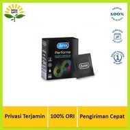 Kondom Durex Performa Isi 3's - pelumas khusus dan lebih lama