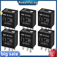 For Select  , Explorer Vehicles 6 Pack 8T2T-14B192-AA 12VDC 30A 4-Pin SPST Automotive Relay Fix  Pum
