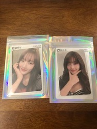 gidle小卡 星光卡 Minnie小卡
