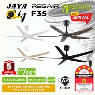 INOVO -  new F35 Ceiling Fan [46" 56"] Wellspeed DC motor ceiling fan Remote Kipas siling 5 years wa