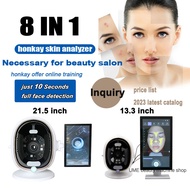 AI face skin Diagnostics analyzer facial Tester scanner magic face mirror skin analysis machine skin