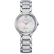 [𝐏𝐎𝐖𝐄𝐑𝐌𝐀𝐓𝐈𝐂] Citizen EM0920-86D EM0920 Eco-Drive Stainless Steel Band Women's Watch