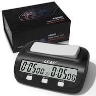 LEAP Chess Clock Digital Chess Timer Professional Chess Clock Timer with Time Bonus and Delay Featur