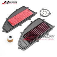 Motorcycle Air Filter Cleaner For KYMCO Xciting 250 300 CT250 CT300 Xciting250 Xciting300