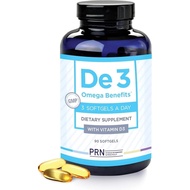 PRN De3 Dry Eye Ultra Pure rTG Omega 3 – Support for Dry Eyes - 2240mg EPA & DHA – New & Improved-Bu