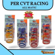 RACING CVT SPRING MIO VARIO SCOOPY NMAX AEROX PCX ADV X-RIDE FINO XEON SPACY FAZZIO FILANO FREEGO 10