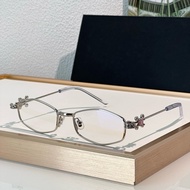 กรอบแว่นตาเพชร 7 Jennie Jewelry Series ป้องกันแสงสีฟ้า แว่นตาแบบแบน สำหรับทั้งชายและหญิง วัสดุกรอบแว