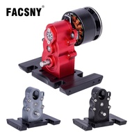 CNC Metal Vertical Middle Transmission Gearbox With Skid Plate For 1/10 RC Crawler Car Traxxas TRX4 