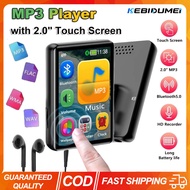 (Ready Stock) Portable MP3 Player with 2.0" Touch Screen Bluetooth Walkman for Student E-book Music 