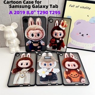 for Samsung Galaxy Tab A 2019 8.0" T290 T295 Tablet Case Cartoon Anime Patterns TPU Protective Cover