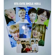 Unofficial bts photocard cute smile VER.1/bts photocard/bts Photo