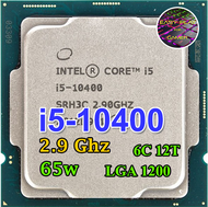 ซีพียู CPU Intel Core i5 10400 6คอ 12เทรด 65W LGA 1200 ฟรีซิลิโคน1ซอง i5 10400 USED