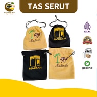 Drawstring Pouch Umrah Souvenir Coin Purse Embroidery Makkah Madinah Souvenir Hajj Umrah Souvenir