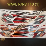 HONDA WAVE 110 RS (1) BODY STICKER