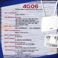 Tenda 4G06 4G LTE N300 Wifi Sim Card Modem Router Voice Call VoLTE ｜4G09 4G+ AC1200 Dual Band Gigabit