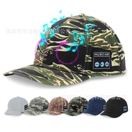 Smart Bluetooth Headset Audio Peaked Cap  Charging battery life outdoor sports hip-hop street dance 