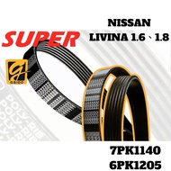GAIDO NISSAN LIVINA 1.6、1.8 FAN BELT 7PK1140、6PK1205