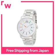 [Orient Watch] Watch Standard Stylish and Smart Disc WHITE RAINBOW Automatic WV0821ER Silver