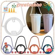 GREATESKOO 2Pcs Insulated Tumblers, Leakproof Dia 85 to 100mm Water Bottle Handle, Universal Keep Dr