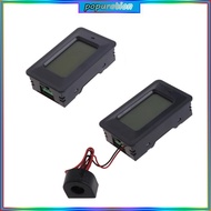 POP Multi-functional 20 100A AC LCD Digital Kilowatt-hour Meter Voltmeter Ammeter with Ac Current Tr