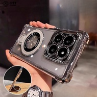 Shockproof Magnetic Bracket Phone Case For Huawei P30 Lite P40 P50 P60 Pura 70 Pro Mate 30 40 50 60 