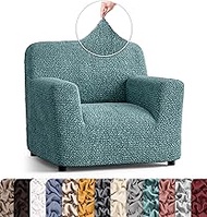 PAULATO BY GA.I.CO. Chair Cover - Armchair Cover - Armchair Slipcover - Soft Polyester Fabric Slipco