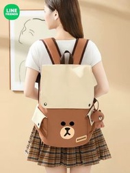 Line Friends 背包 背囊 書包 雙肩包 收納袋 雜物袋 旅行袋 實用袋 多用途袋 掛件 掛飾 吊飾 裝飾 家用 整理 cony 公仔 choco brown 熊大 兔兔 sally 雞仔 