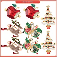 8Pcs Assorted Color Metal Napkin Christmas Elements Dinner Table Decorations
