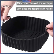 {pattaya}  Air Fryer Wire Basket Liner Bpa-free Air Fryer Accessories Square Silicone Air Fryer Bask