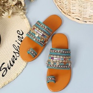 MR CO Handmade Sandals For Women Greek Style Handmade Flip Flops Bohemian Sandals Lip Flops Outerwea