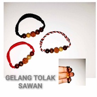 (PROMO) Gelang Sawan Anti Rewel Bayi Anak Dewasa Telon Penolak Bala Anti Rewel Kayu Tuah Genitri Rud