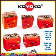 BATERI NANOGEL MOTOSIKAL KOYOKO MOTORCYCLE BATTERY YTZ5S-BS GTZ4V YAMAHA HONDA Y15ZR LC135 LAGENDA E