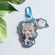 [rachelwan.art] Vtuber / Anime / Acrylic Charms / Keychain / Fuwawa Abyssgard / Mococo Abyssgard /