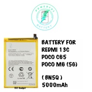 COMPATIBLE BATTERY FOR REDMI 13C / POCO C65 / POCO M6 (5G) (BN5Q) 5000mAh
