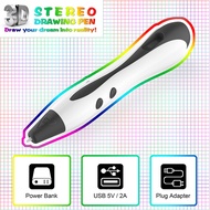 [HBS]3D Printer Pen 3D Doodler For Kids Adults Arts And Crafts Fun Toys Gift