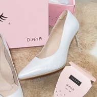 全新轉賣 DIANA專櫃女鞋 婚鞋 手工 真皮 7cm 高跟鞋 附鞋盒