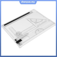 Portable A4 Drawing Board Drafting Table Nonslip Architectural Drafting Tool Set Versatile Architect