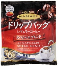 HAMAYA 滴濾式掛耳咖啡 特級綜合風味 36 袋入（1 杯 / 袋）