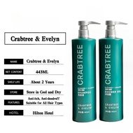 【MY Shipment】Crabtree And Evelyn Hilton Hotel Shampoo/Conditioner/Shower Gel/Body Lotion 443ml Toile