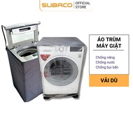 COMCOM Washing Machine Cover From 7kg to 16kg, High Quality Umbrella Fabric Rainproof and Sunscreen,