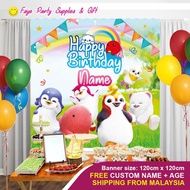 Badanamu Theme Banner DiY Birthday Party Deco